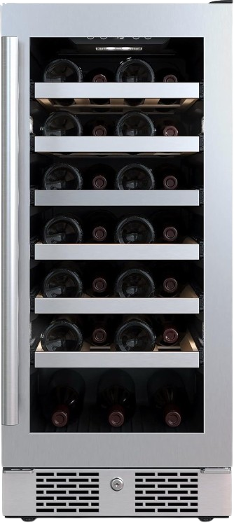 27 Bottle Capacity Single Zone Wine Cooler by Avalon