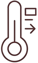 Thermometer temperature icon